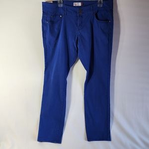 Blue Skinny jeans Size 17 So Jeans